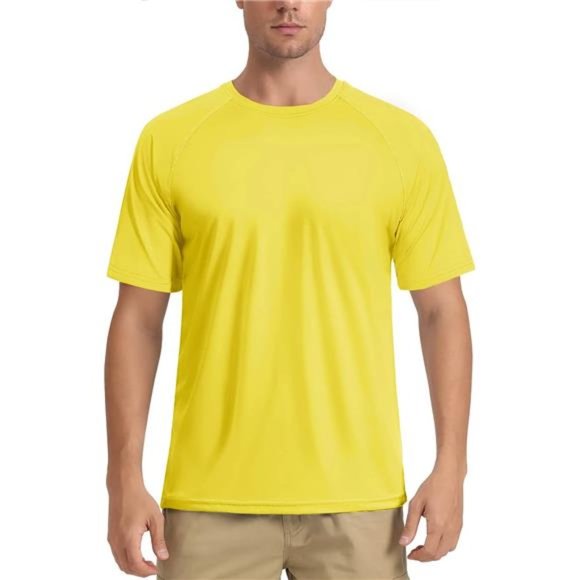 Shirts Mens T Shirts Short Sleeve Upf 5 Rash Guard Sun Shirt Uv